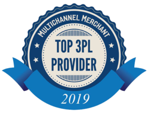 top 3pl provider 2019 badge
