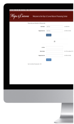 PFC value-add returns processing portal