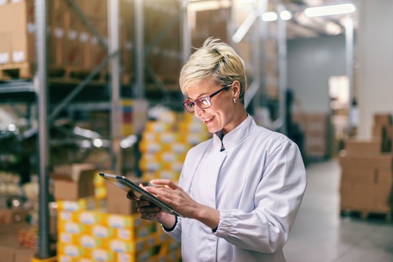 fulfillment center worker